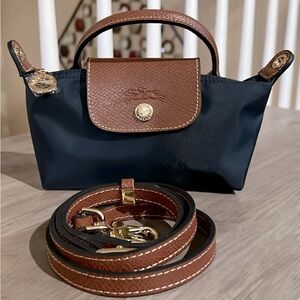 Longchamp Modele Depose Mini Crossbody Bag NWOT